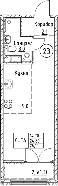 Планировка квартиры
