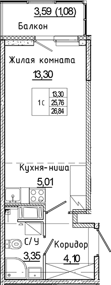 Планировка квартиры
