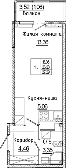 Планировка квартиры