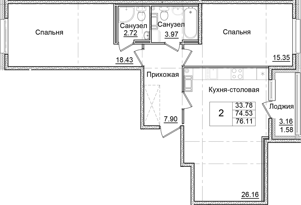 Планировка квартиры