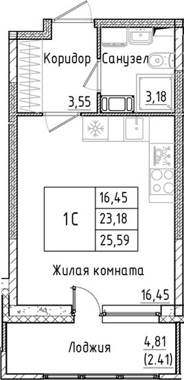 Планировка квартиры