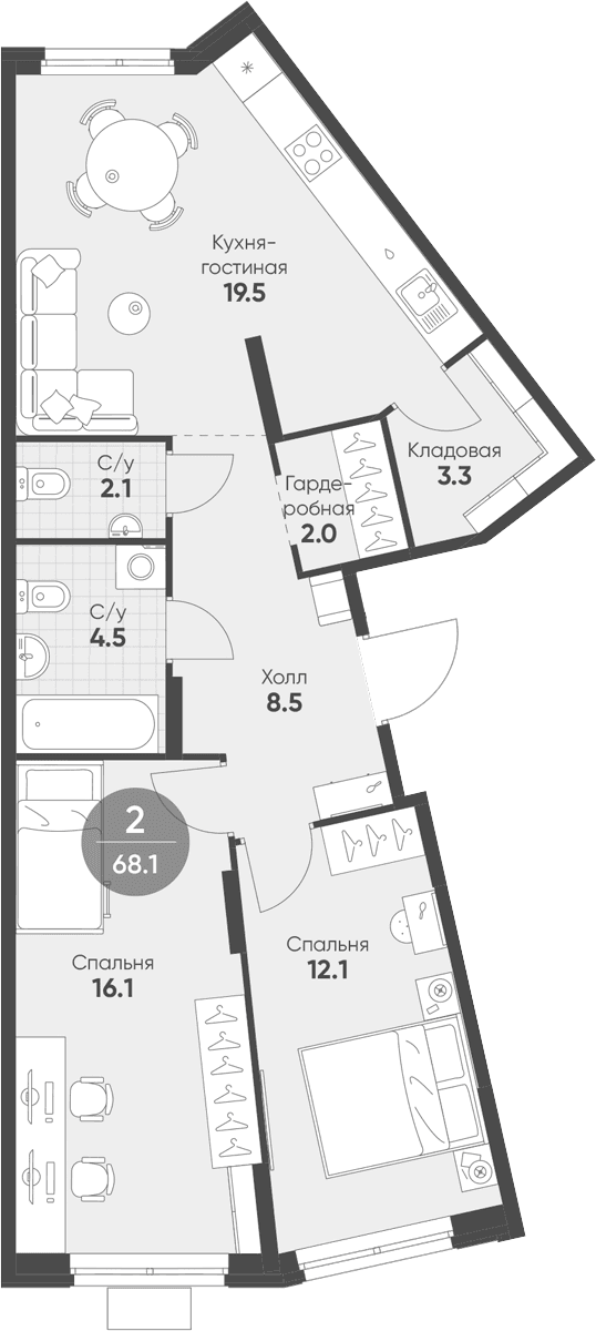 Планировка квартиры