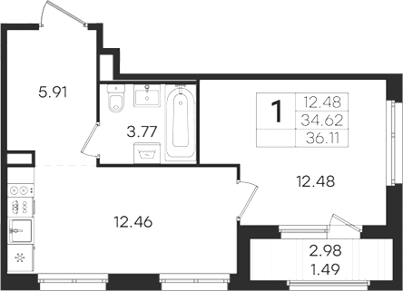 Планировка квартиры