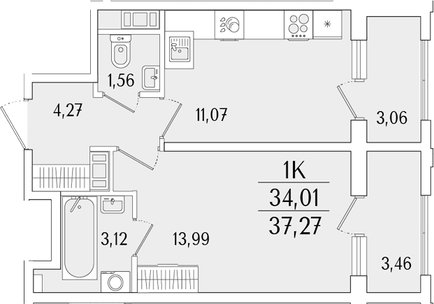 Планировка квартиры