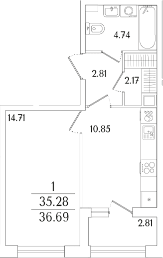 Планировка квартиры