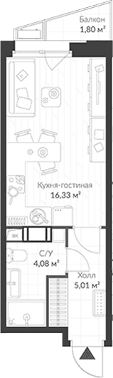 Планировка квартиры