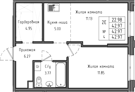 Планировка квартиры