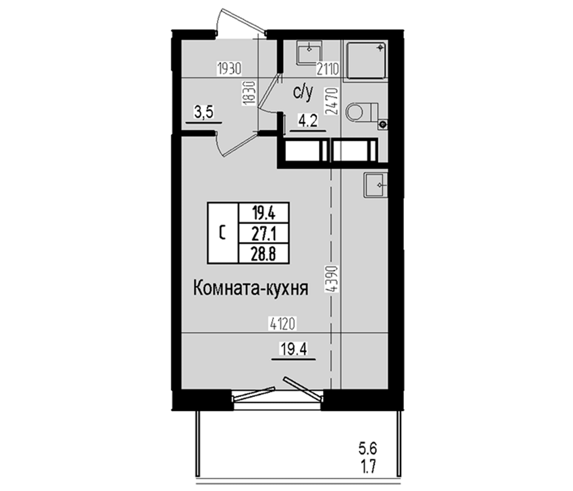 Планировка квартиры