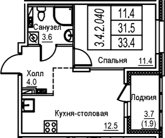 Планировка квартиры