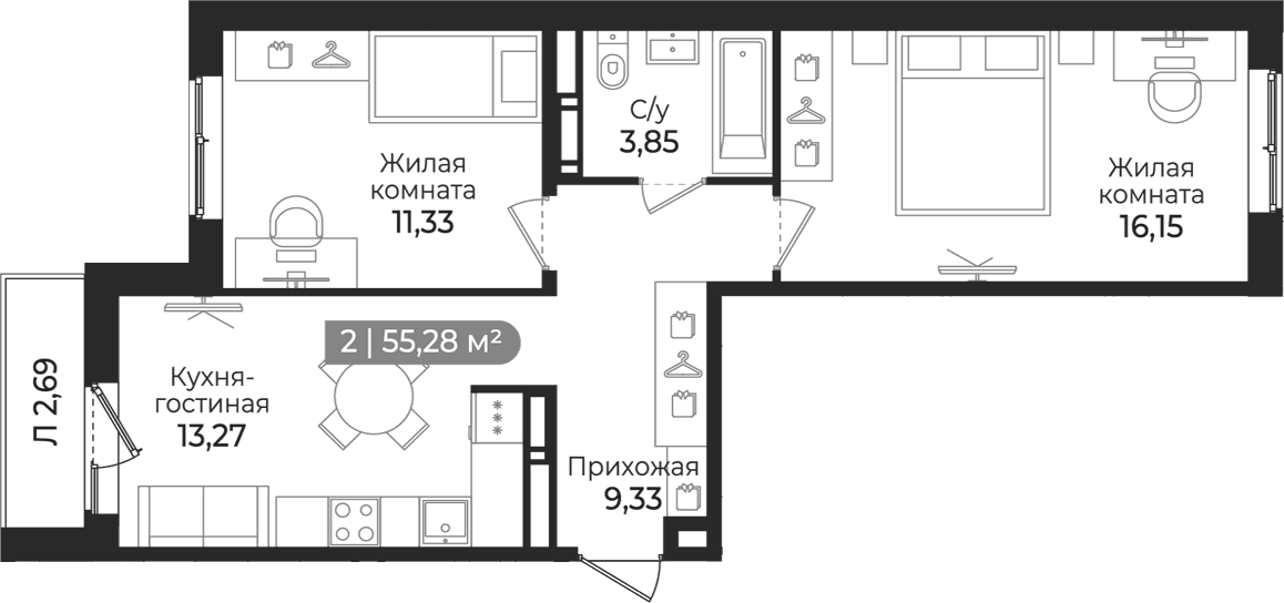 Планировка квартиры