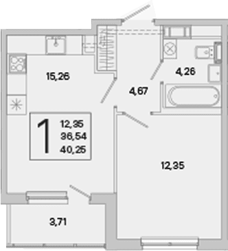 Планировка квартиры