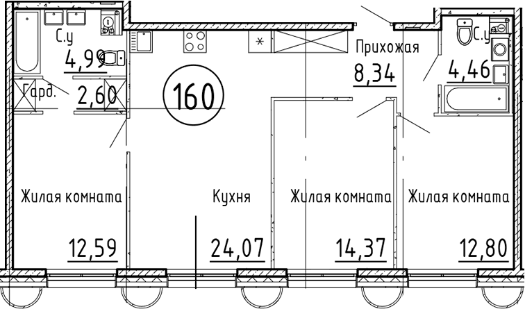 Планировка квартиры