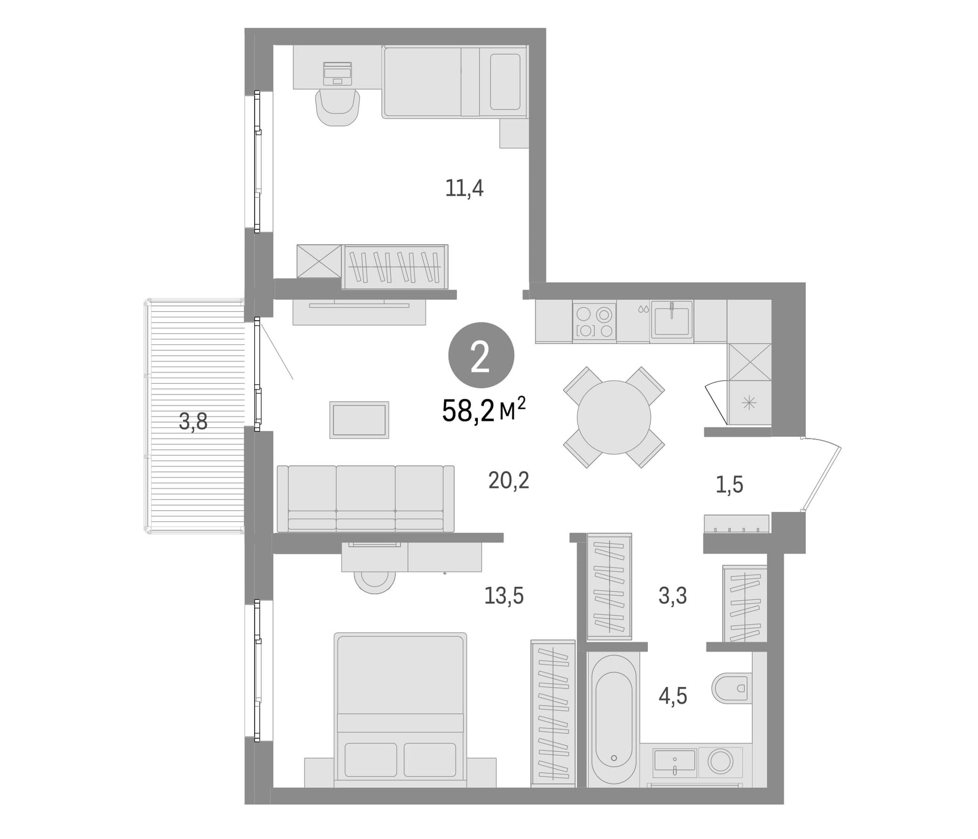 Планировка квартиры