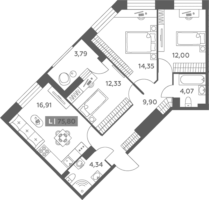 Планировка квартиры