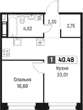 Планировка квартиры
