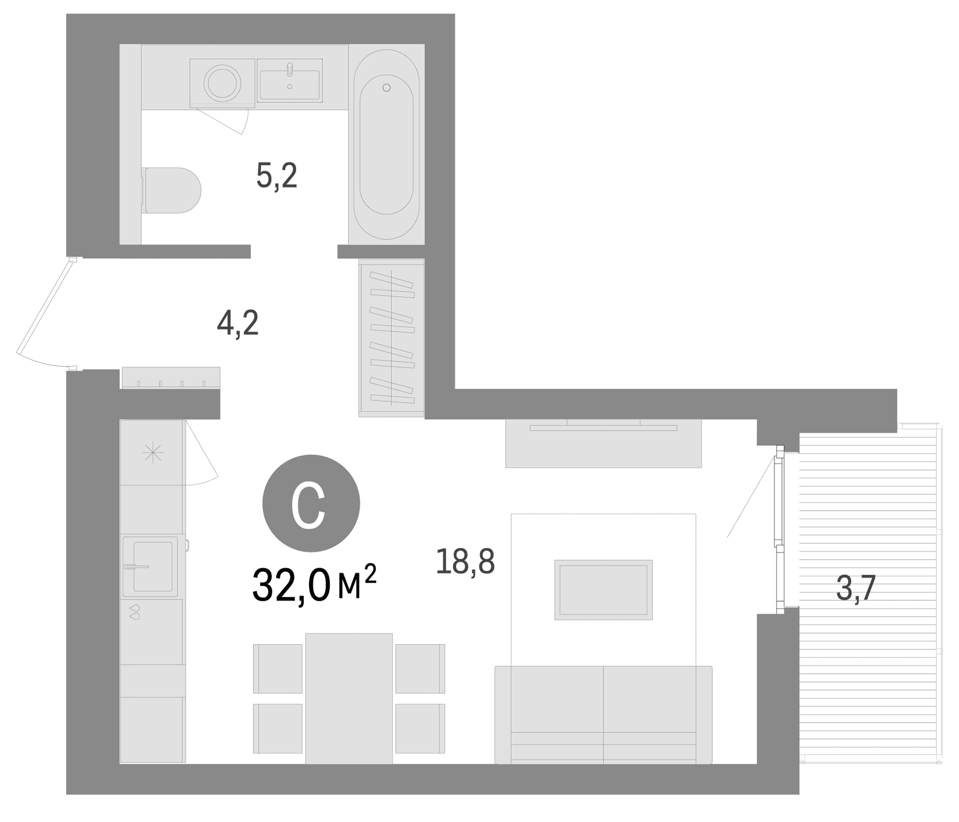 Планировка квартиры