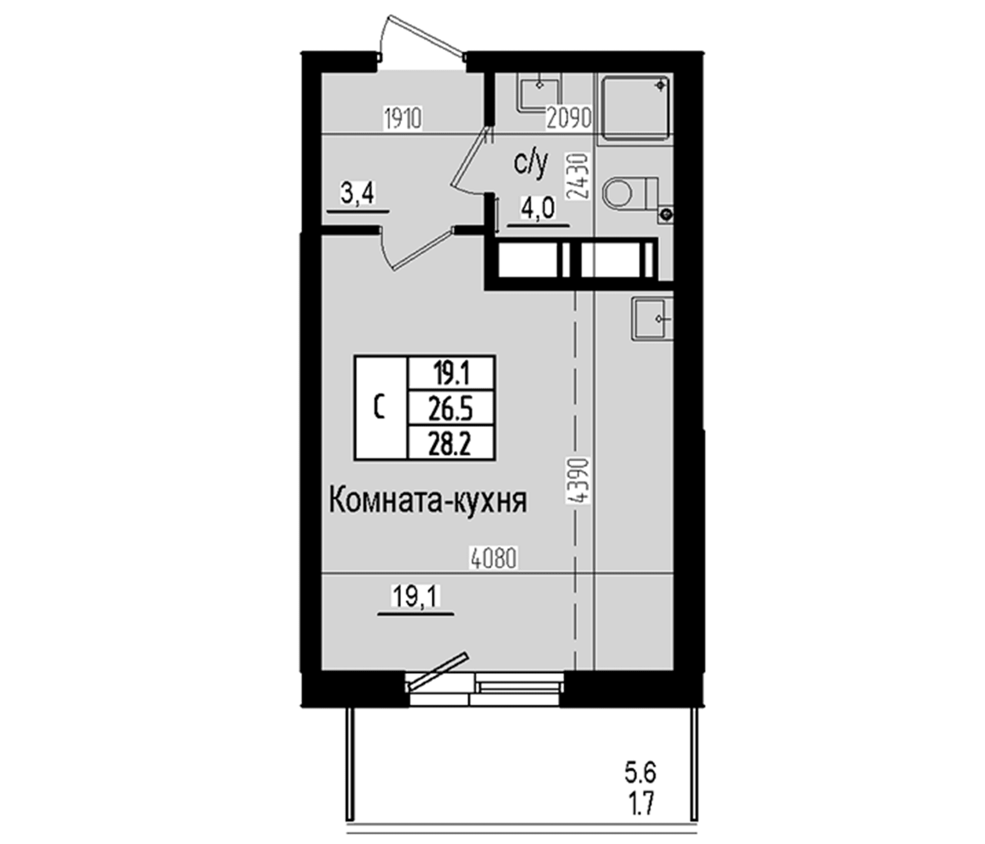 Планировка квартиры