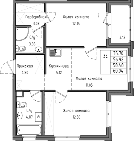 Планировка квартиры