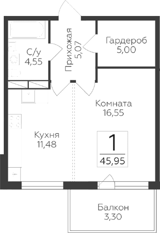 Планировка квартиры
