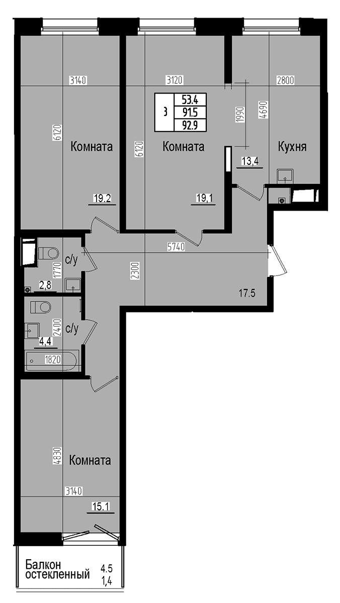 Планировка квартиры