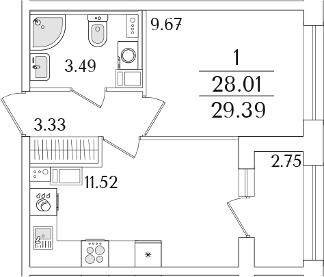 Планировка квартиры