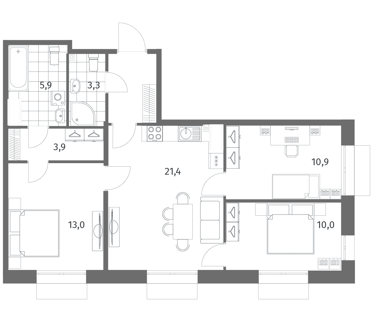 Планировка квартиры