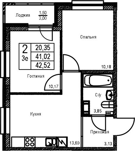 Планировка квартиры