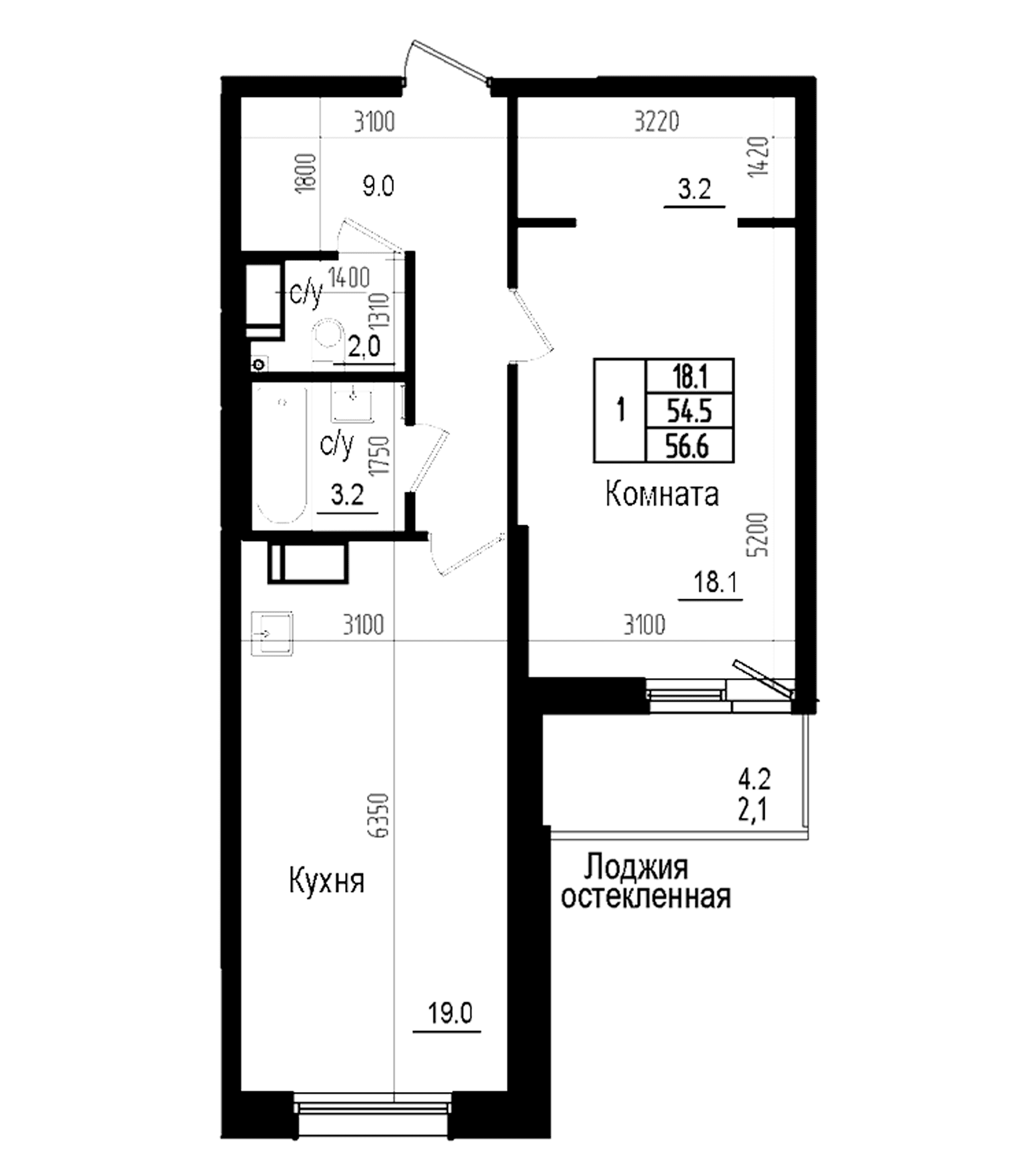 Планировка квартиры