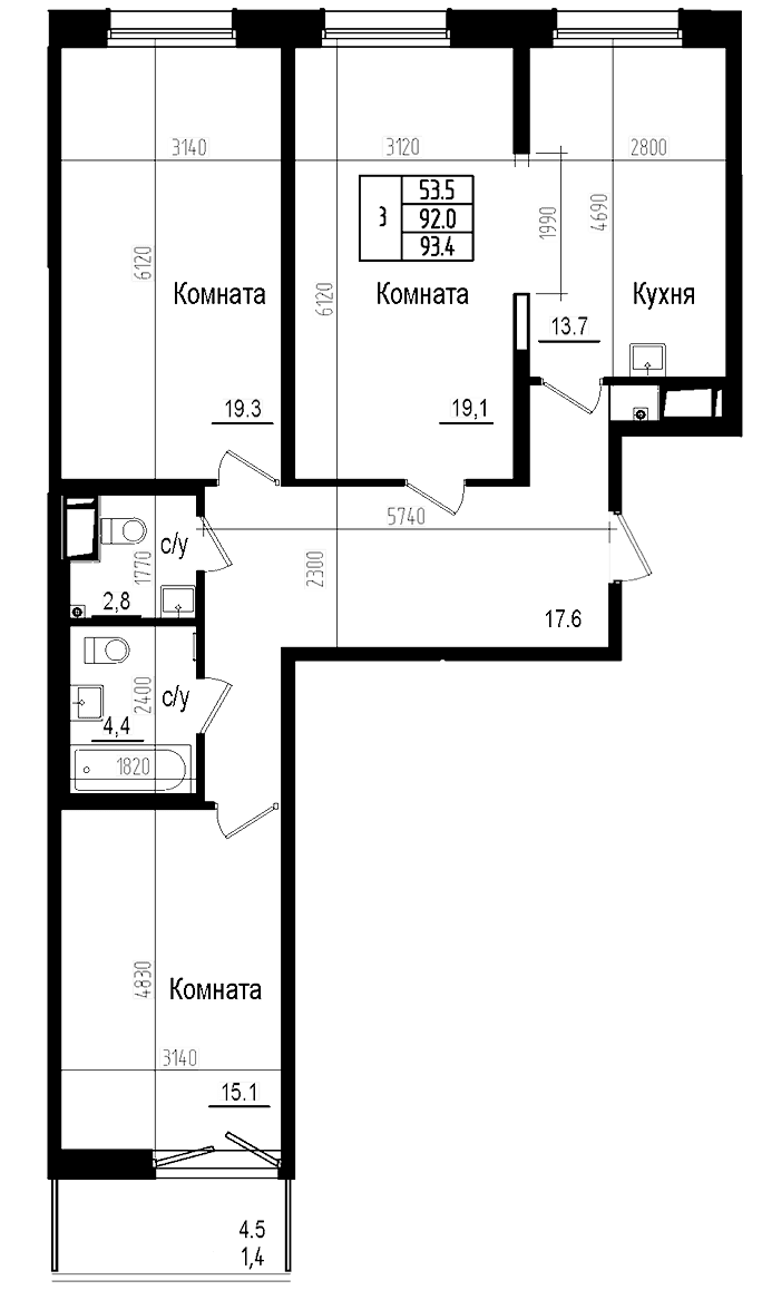 Планировка квартиры