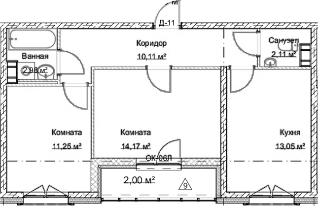 Планировка квартиры
