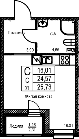 Планировка квартиры
