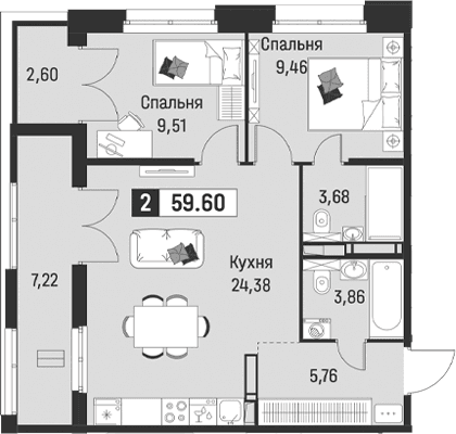 Планировка квартиры