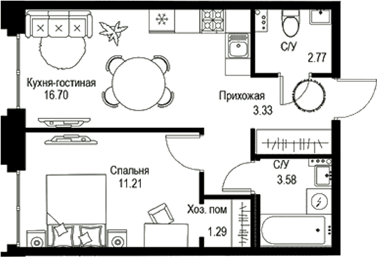 Планировка квартиры