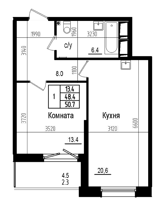 Планировка квартиры