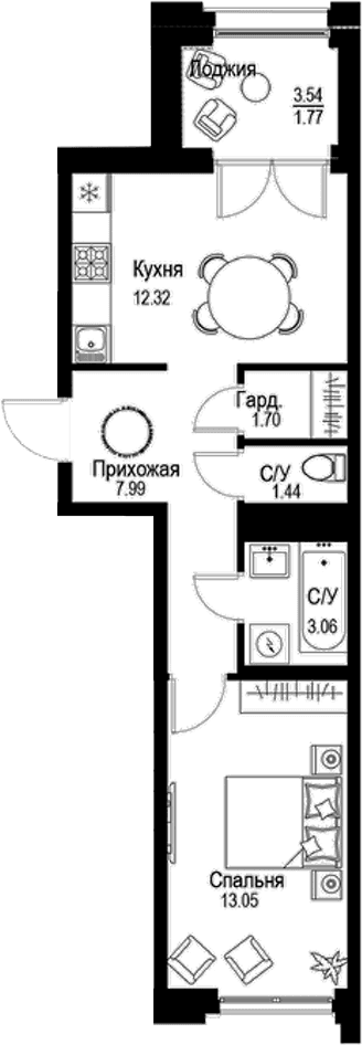 Планировка квартиры