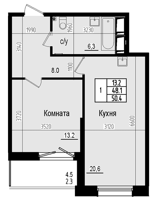 Планировка квартиры