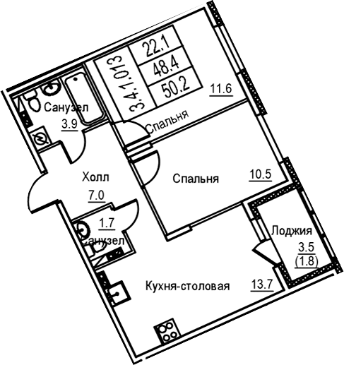 Планировка квартиры