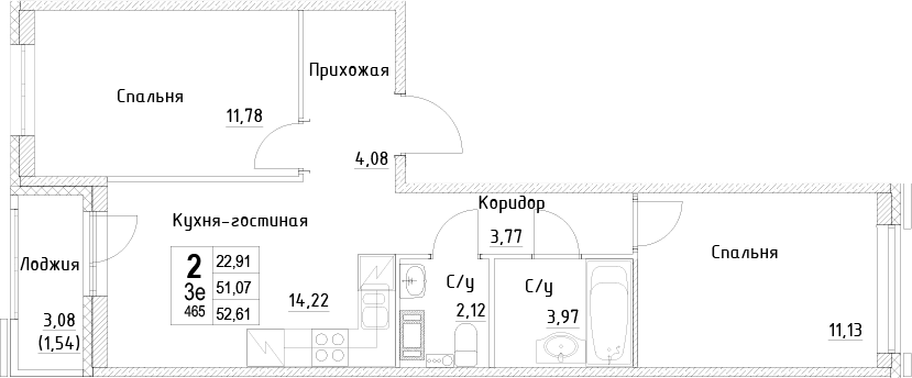Планировка квартиры
