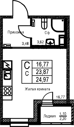 Планировка квартиры