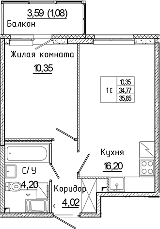 Планировка квартиры