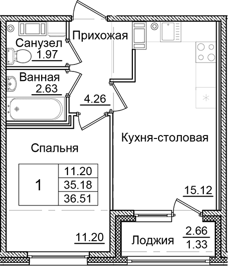Планировка квартиры