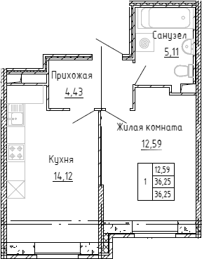 Планировка квартиры