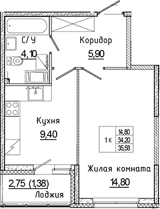 Планировка квартиры