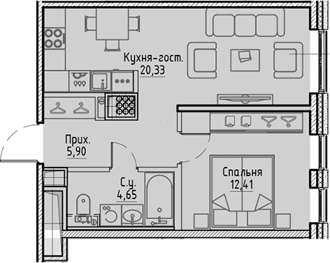 Планировка квартиры