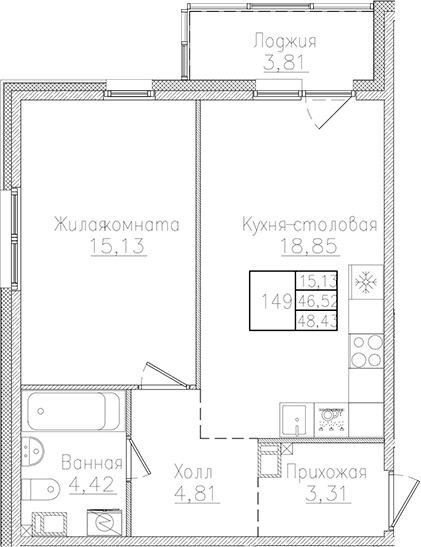 Планировка квартиры