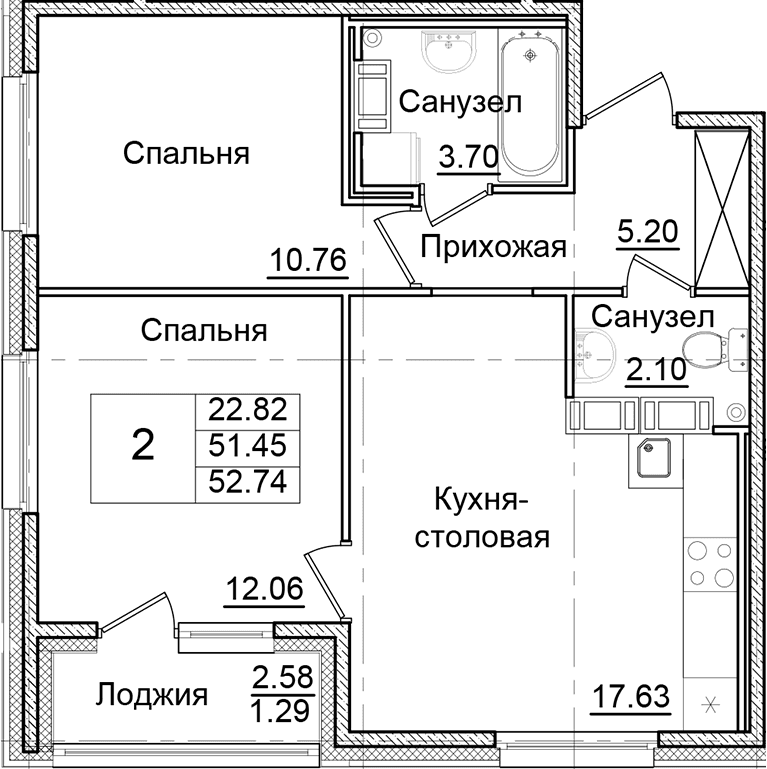 Планировка квартиры