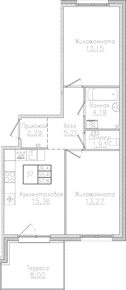 Планировка квартиры