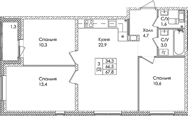 Планировка квартиры