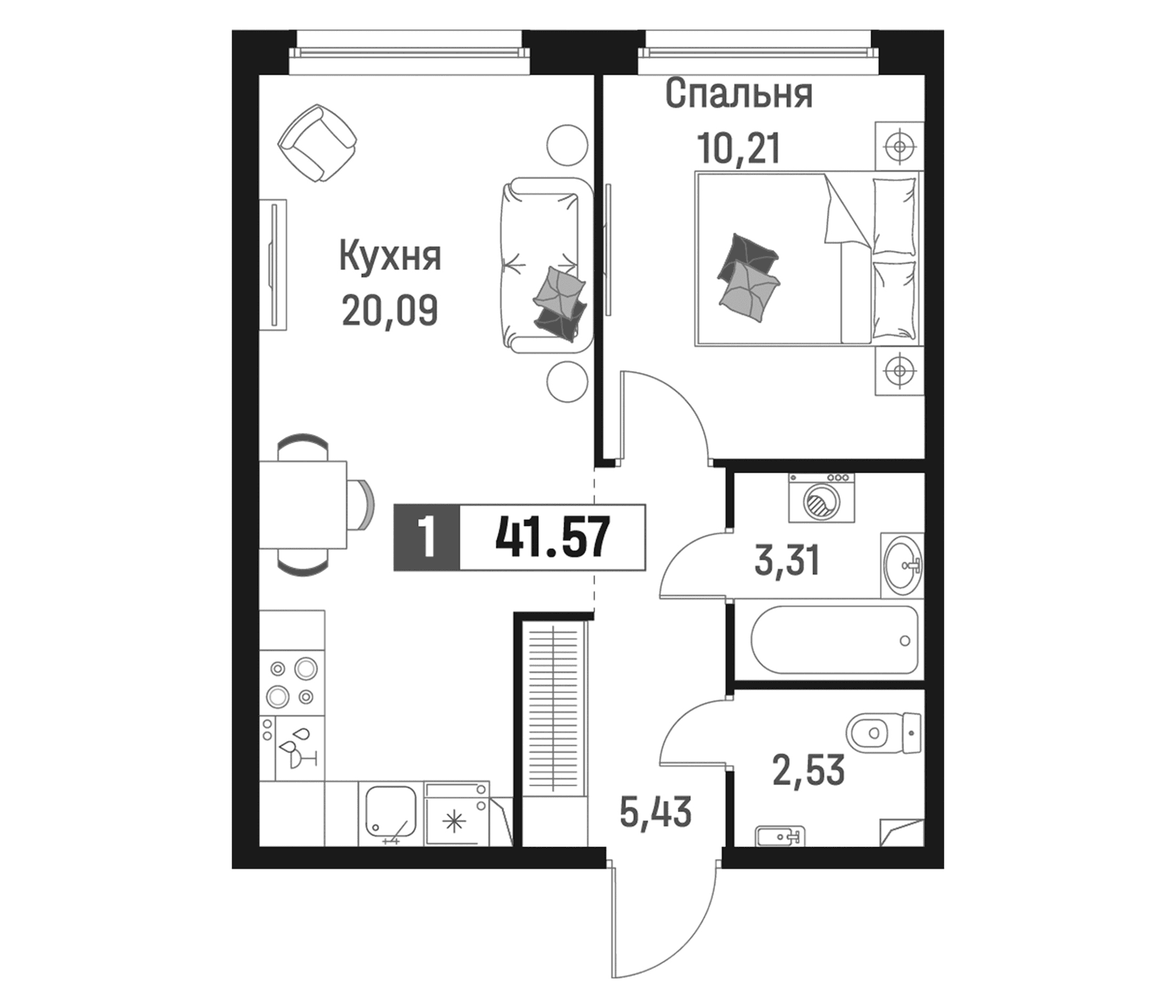 Планировка квартиры