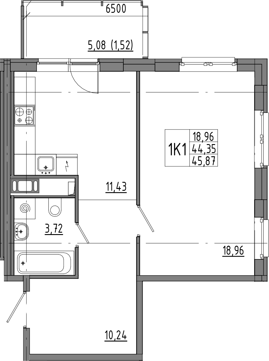 Планировка квартиры